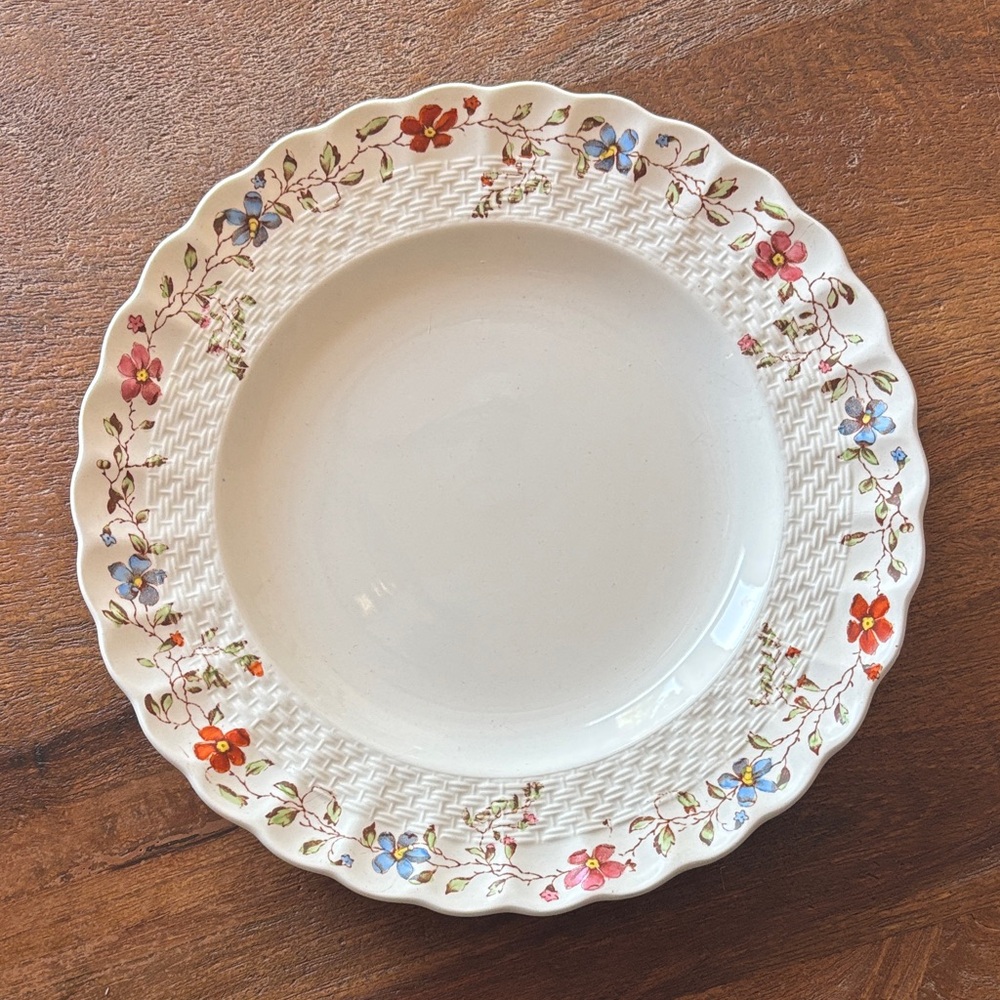 Copeland Spode Wicker Dale Fine China Salad Plate